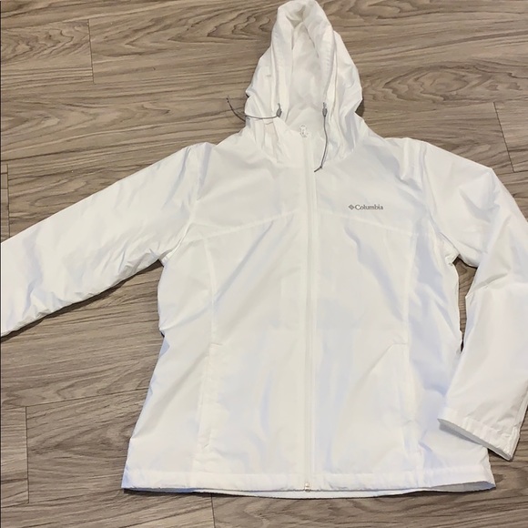white columbia rain jacket